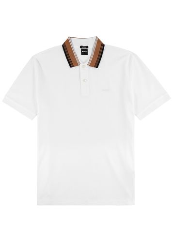 Piqué Cotton Polo Shirt - - S - Boss - Modalova