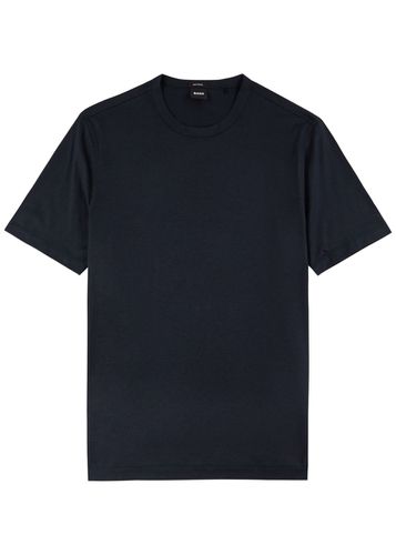 Boss Jersey T-shirt - Navy - S - Boss - Modalova