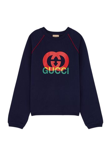 Kids Logo-print Cotton Sweatshirt - - 10 Years - Gucci - Modalova
