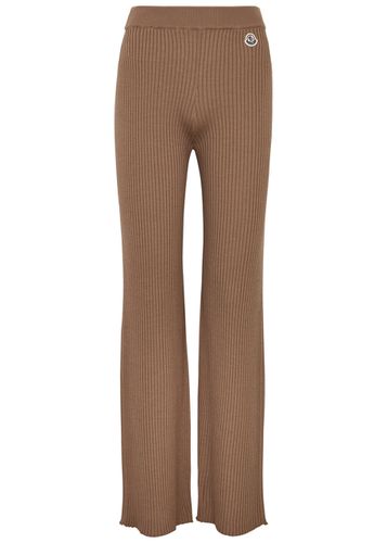 Ribbed Wool-blend Trousers - - L - Moncler - Modalova