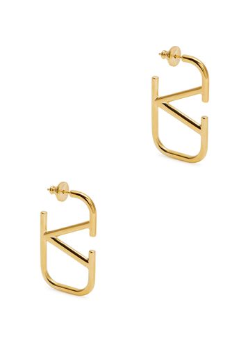 Vlogo Hoop Earrings - - One Size - Valentino Garavani - Modalova