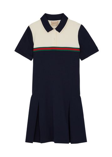 Kids Striped Piqué Cotton Dress - & - 10 Years - Gucci - Modalova