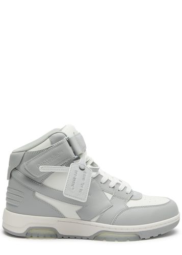 Out Of Office Panelled Leather Mid-top Sneakers - - 9 - Off-White - Modalova