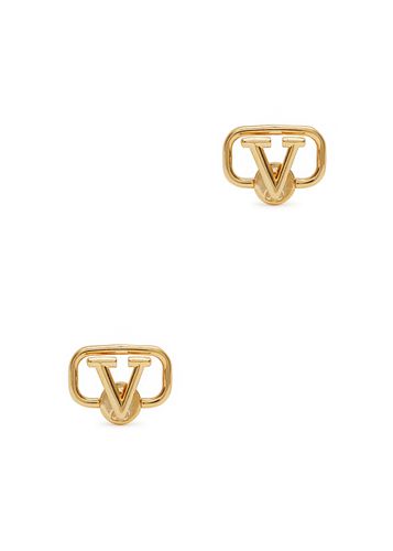 VLogo Stud Earrings - - One Size - Valentino Garavani - Modalova