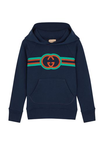 Kids GG-embroidered Hooded Cotton Sweatshirt - - 10 Years - Gucci - Modalova