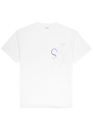 Scribble Logo-print Cotton T-shirt - - S - Soulland - Modalova
