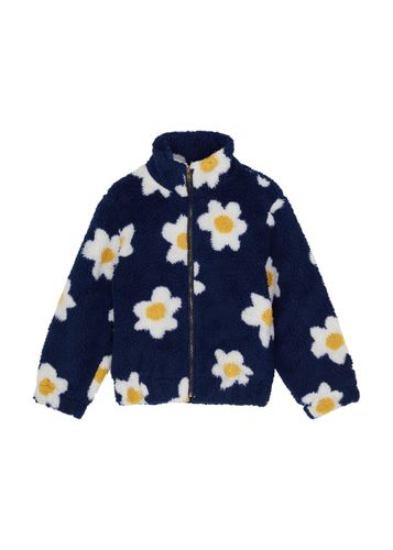 Kids Big Flower Fleece Jacket - BOBO CHOSES - Modalova
