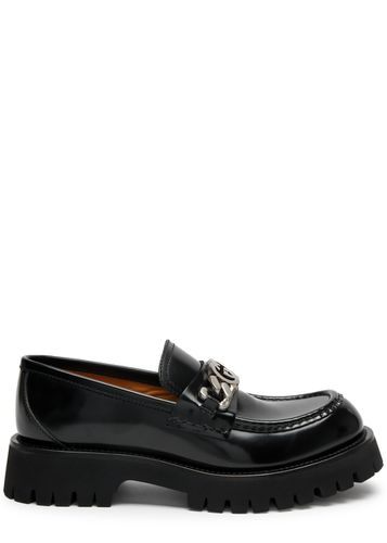 Harald GG Leather Loafers - - 9 - Gucci - Modalova