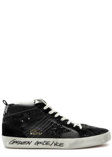 Mid Star Panelled Leather Sneakers - - 2 - Golden Goose - Modalova