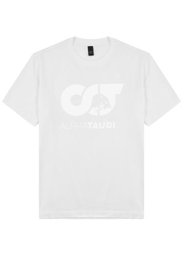 Jero Logo-print Stretch-cotton T-shirt - - S - Alpha Tauri - Modalova