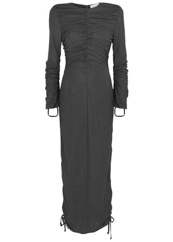 Ruched Tulle Maxi Dress - - 6 - Cannari Concept - Modalova