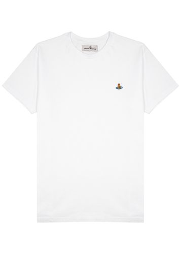 Logo-embroidered Cotton T-shirt - - M - Vivienne Westwood - Modalova