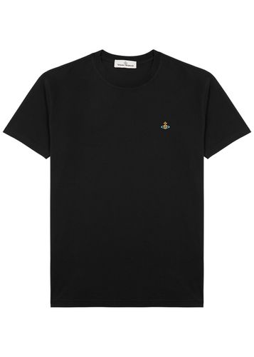 Logo-embroidered Cotton T-shirt - - L - Vivienne Westwood - Modalova