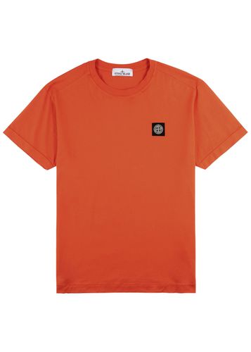 Logo Cotton T-shirt - Stone Island - Modalova