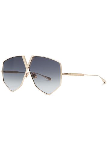 Garavani Hexagon-frame Sunglasses, Sunglasses - Valentino - Modalova