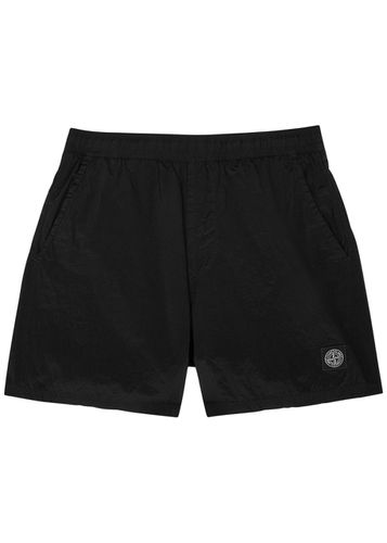 Crinkled Nylon Swim Shorts - - L - Stone Island - Modalova