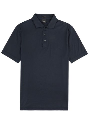 Boss Jersey Polo Shirt - Navy - S - Hugo boss - Modalova