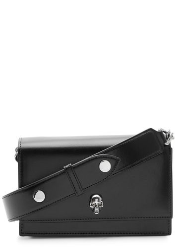 Skull Small Leather Shoulder bag - Alexander McQueen - Modalova