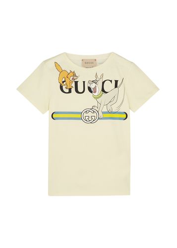 Kids X The Jetsons Printed Cotton T-shirt (8-10 Years) - Gucci - Modalova