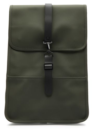 Mini Rubberised Backpack - Dark Green - Rains - Modalova