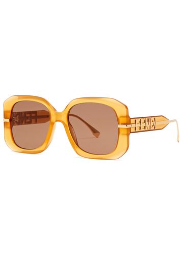 Graphy Square-frame Sunglasses - Fendi - Modalova