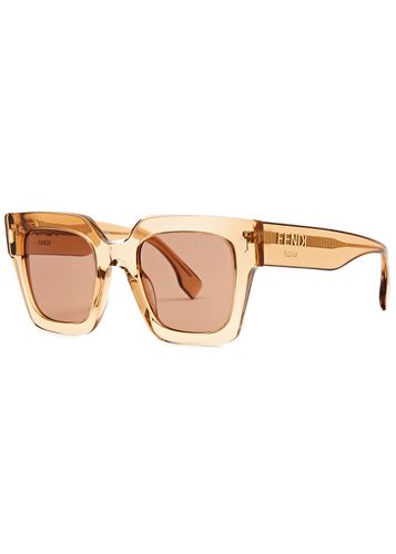 Roma Oversized Square-frame Sunglasses - Fendi - Modalova