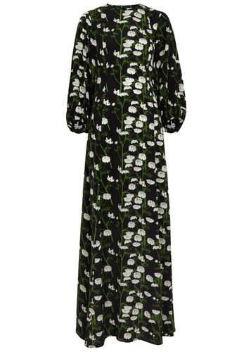 Daisy Floral-print Silk Maxi Dress - - 10 - BERNADETTE - Modalova