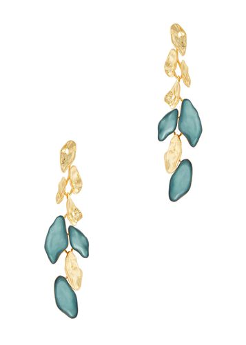 Mosaic Lucite 14kt Gold-plated Drop Earrings - - One Size - ALEXIS BITTAR - Modalova