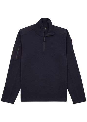 Stormont Panelled Half-zip Wool Sweatshirt - - S - Canada goose - Modalova