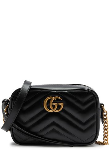 GG Marmont Mini Leather Cross Body Bag, Leather Bag - Gucci - Modalova