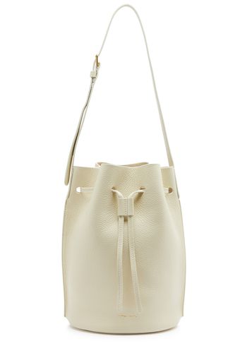 Champagne Leather Bucket bag - White - Mansur Gavriel - Modalova
