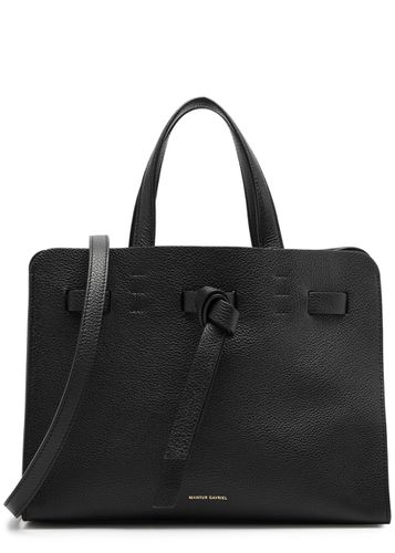 Sun Leather top Handle bag - Black - Mansur Gavriel - Modalova