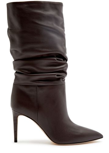 Slouchy 85 Leather Mid-calf Boots - - 36 (IT36 / UK3) - Paris Texas - Modalova