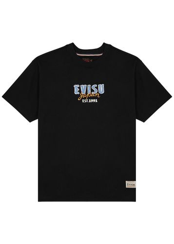 Logo-print Cotton T-shirt - Evisu - Modalova