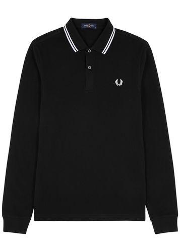 Logo-embroidered Piqué Cotton Polo Shirt - - Xxl - Fred perry - Modalova