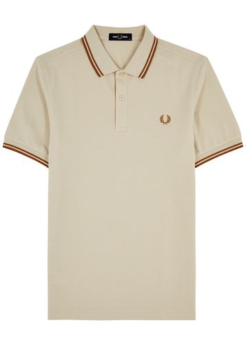 Logo-embroidered Piqué Cotton Polo Shirt - - L - Fred perry - Modalova