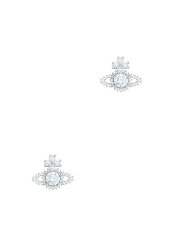 Valentina Crystal-embellished orb Stud Earrings - - One Size - Vivienne Westwood - Modalova
