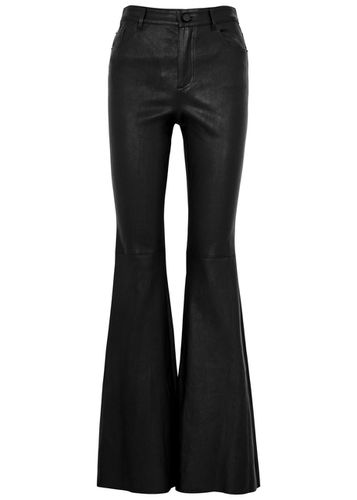 Brent Flared Leather Trousers - - 4 (UK 8 / S) - Alice + Olivia - Modalova