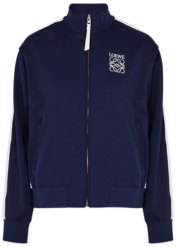 Logo-embroidered Striped Jersey Track Jacket - - XS (UK 6 / XS) - Loewe - Modalova