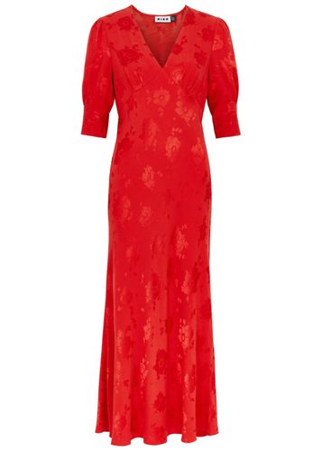 Zadie Floral-jacquard Maxi Dress - - 12 (UK 12 / M) - RIXO - Modalova