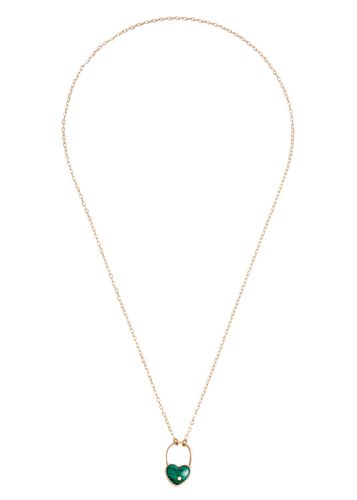 Collier Cadenas Malachite 18kt Gold Necklace - Yvonne Leon - Modalova