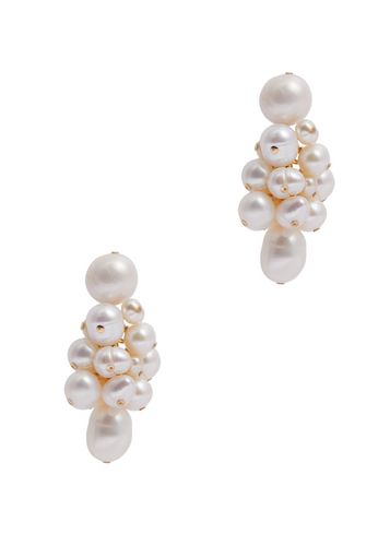 Nieve Cluster Drop Earrings - Eliou - Modalova