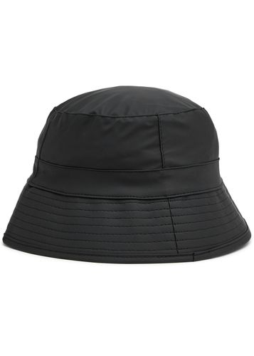 Rains Rubberised Bucket hat - Black - Rains - Modalova