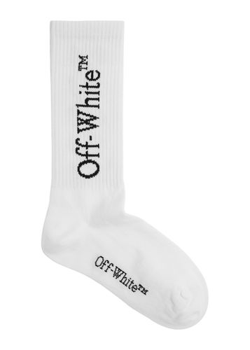 Off- Kids Arrow Cotton-blend Socks - Off-White - Modalova