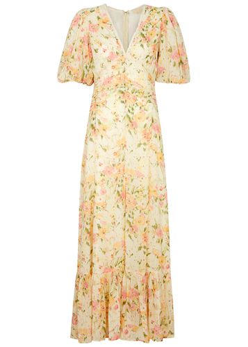 Floral-print Georgette Maxi Dress - - L - Bytimo - Modalova