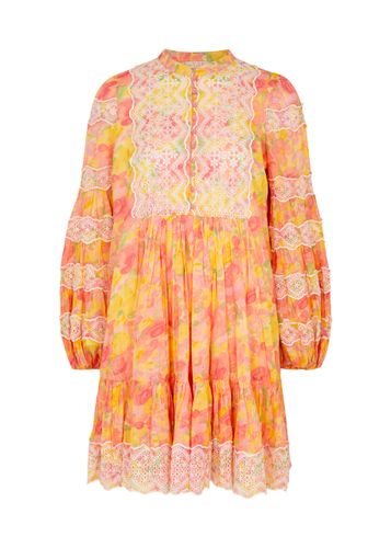 Floral-print Cotton Mini Dress - - S - Bytimo - Modalova