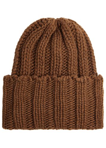 Chunky-knit Ribbed Cashmere Beanie - Inverni - Modalova