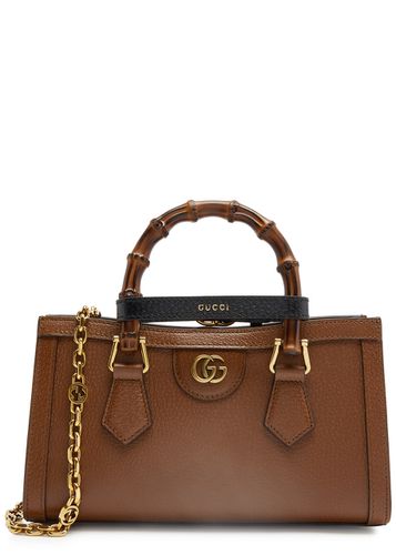 Diana Small Leather Top Handle Bag, Leather Bag - Gucci - Modalova