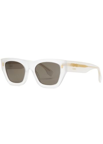 Roma Rectangle-frame Sunglasses - Fendi - Modalova