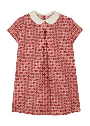 Kids GG-jacquard Cotton-blend Dress - - 10 Years - Gucci - Modalova